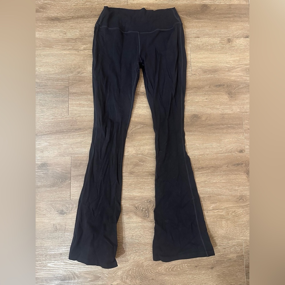 Splits59 Raquel High Waist Flared Legging - BLACK / XL / LONG